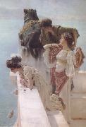 Alma-Tadema, Sir Lawrence Coign of Vantage (mk23) oil painting reproduction